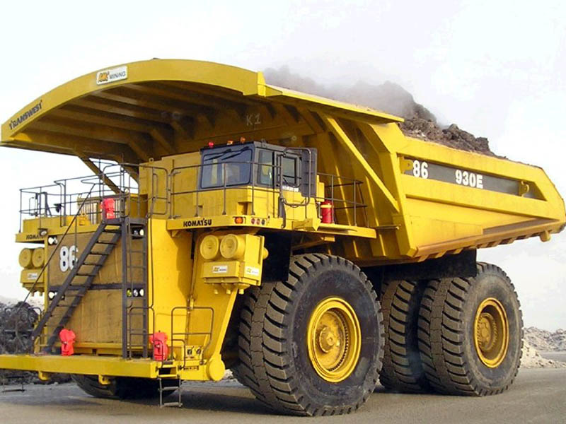 世界上最大的7款矿用自卸车精彩图集